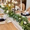 6Pcs Eucalyptus Garland,Artificial Eucalyptus Leaves Table Greenery Garland Wreath Vines for Wedding Party Table Bedroom Wall Decor